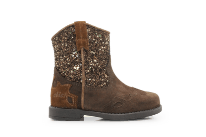 Clic Cowboylaars Meisjes CL-20716- Bruin - hatshoe