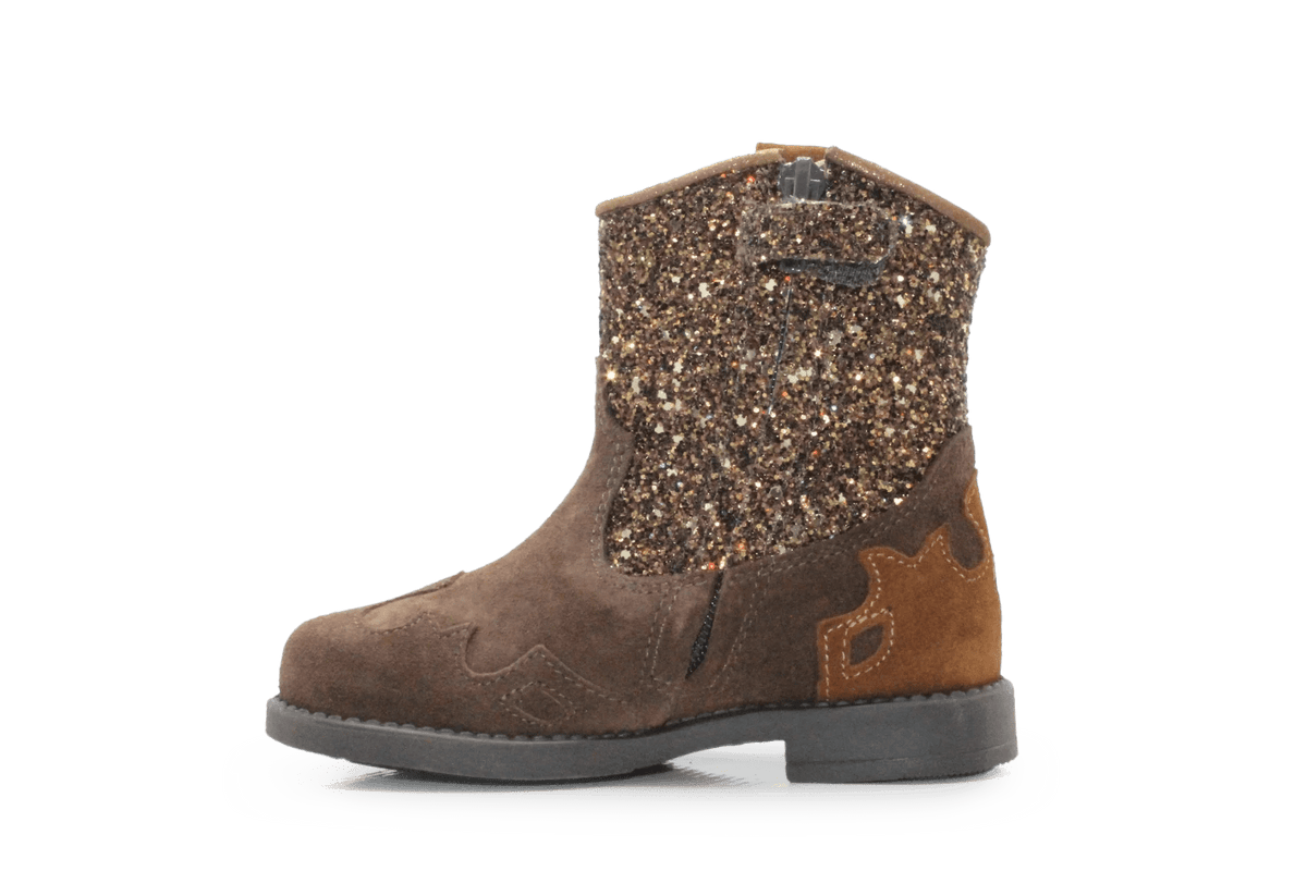 Clic Cowboylaars Meisjes CL-20716- Bruin - hatshoe