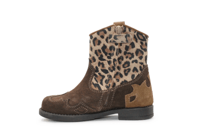Clic Cowboylaars Meisjes CL - 20716 - Bruin Panter - hatshoe
