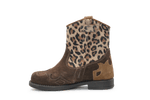 Clic Cowboylaars Meisjes CL - 20716 - Bruin Panter - hatshoe