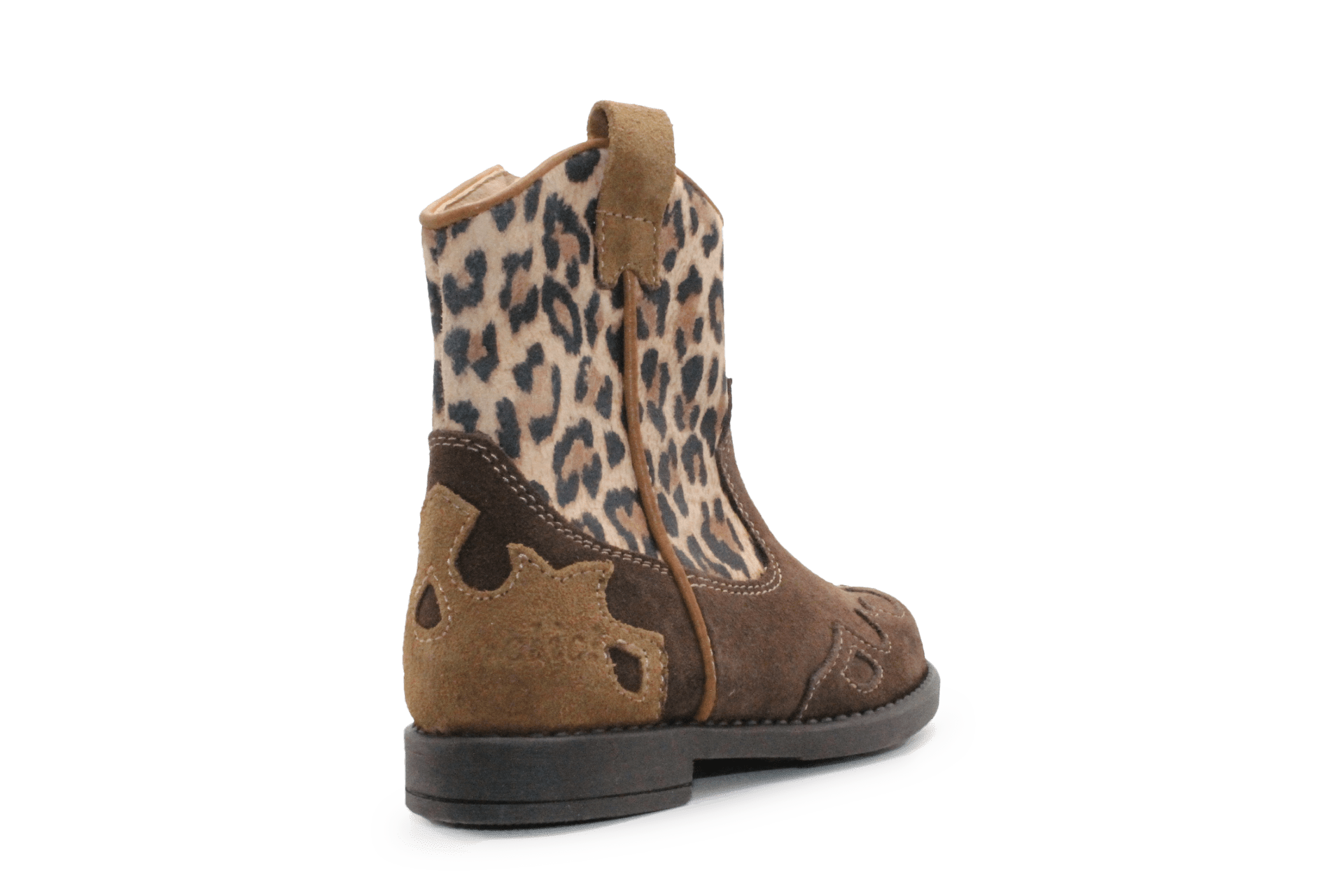 Clic Cowboylaars Meisjes CL - 20716 - Bruin Panter - hatshoe