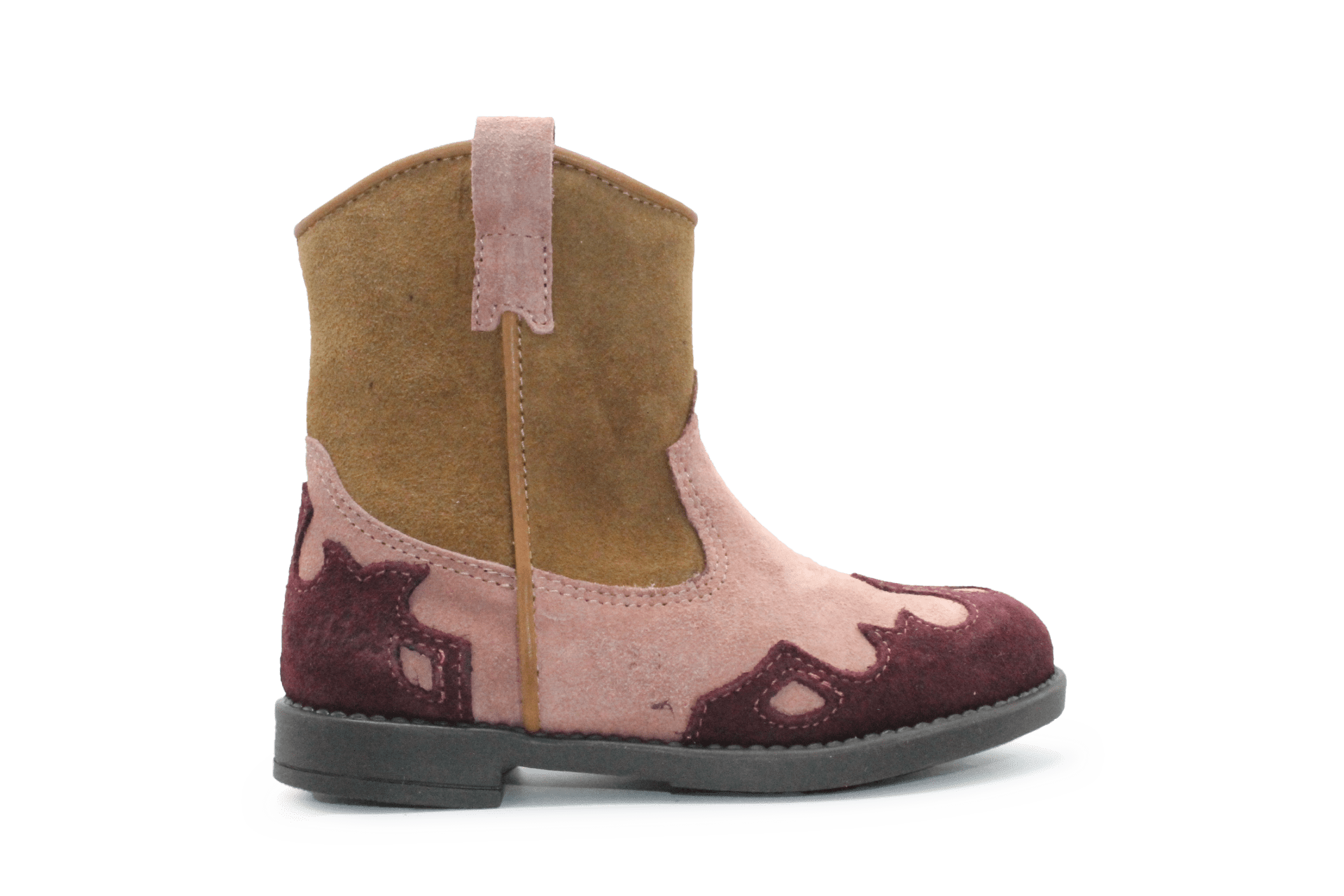 Clic Cowboylaars Meisjes CL - 20716 - Cognac Roze - hatshoe