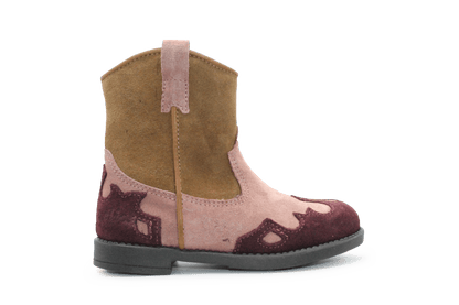 Clic Cowboylaars Meisjes CL - 20716 - Cognac Roze - hatshoe