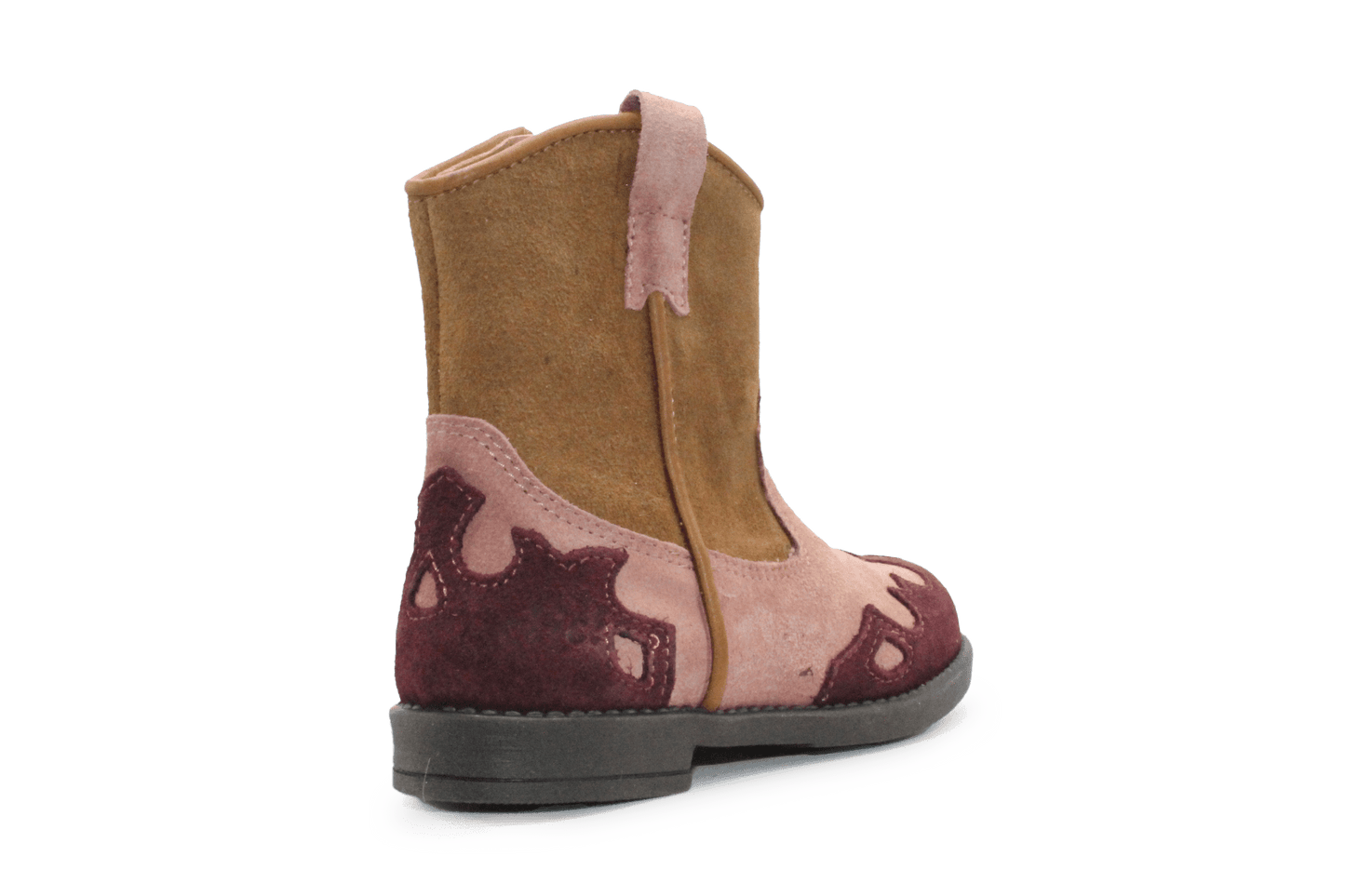 Clic Cowboylaars Meisjes CL - 20716 - Cognac Roze - hatshoe