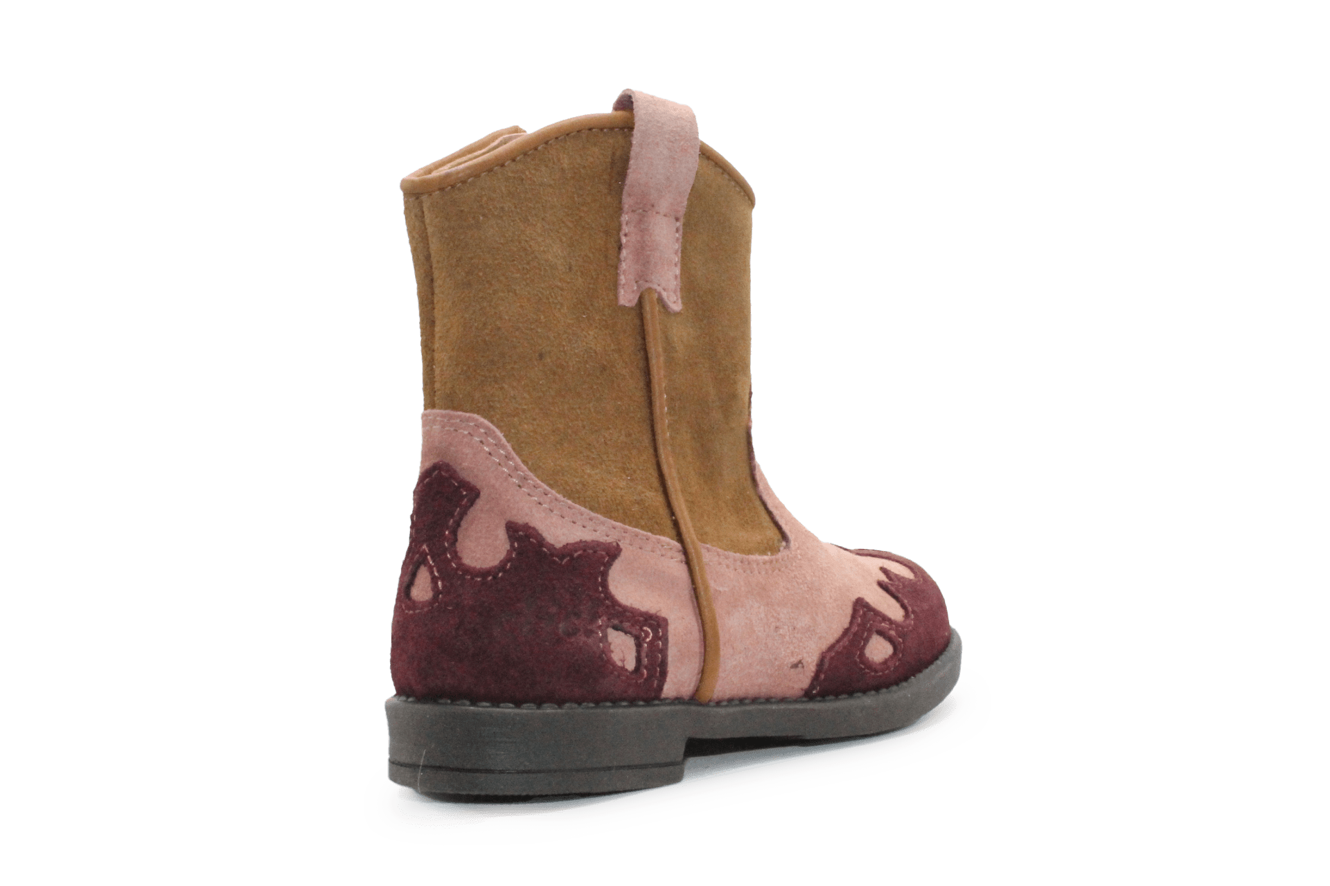 Clic Cowboylaars Meisjes CL - 20716 - Cognac Roze - hatshoe