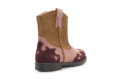 Clic Cowboylaars Meisjes CL - 20716 - Cognac Roze - hatshoe