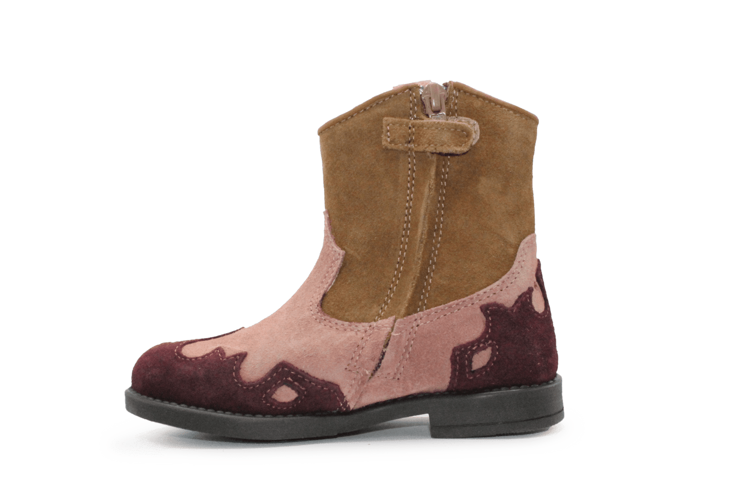 Clic Cowboylaars Meisjes CL - 20716 - Cognac Roze - hatshoe