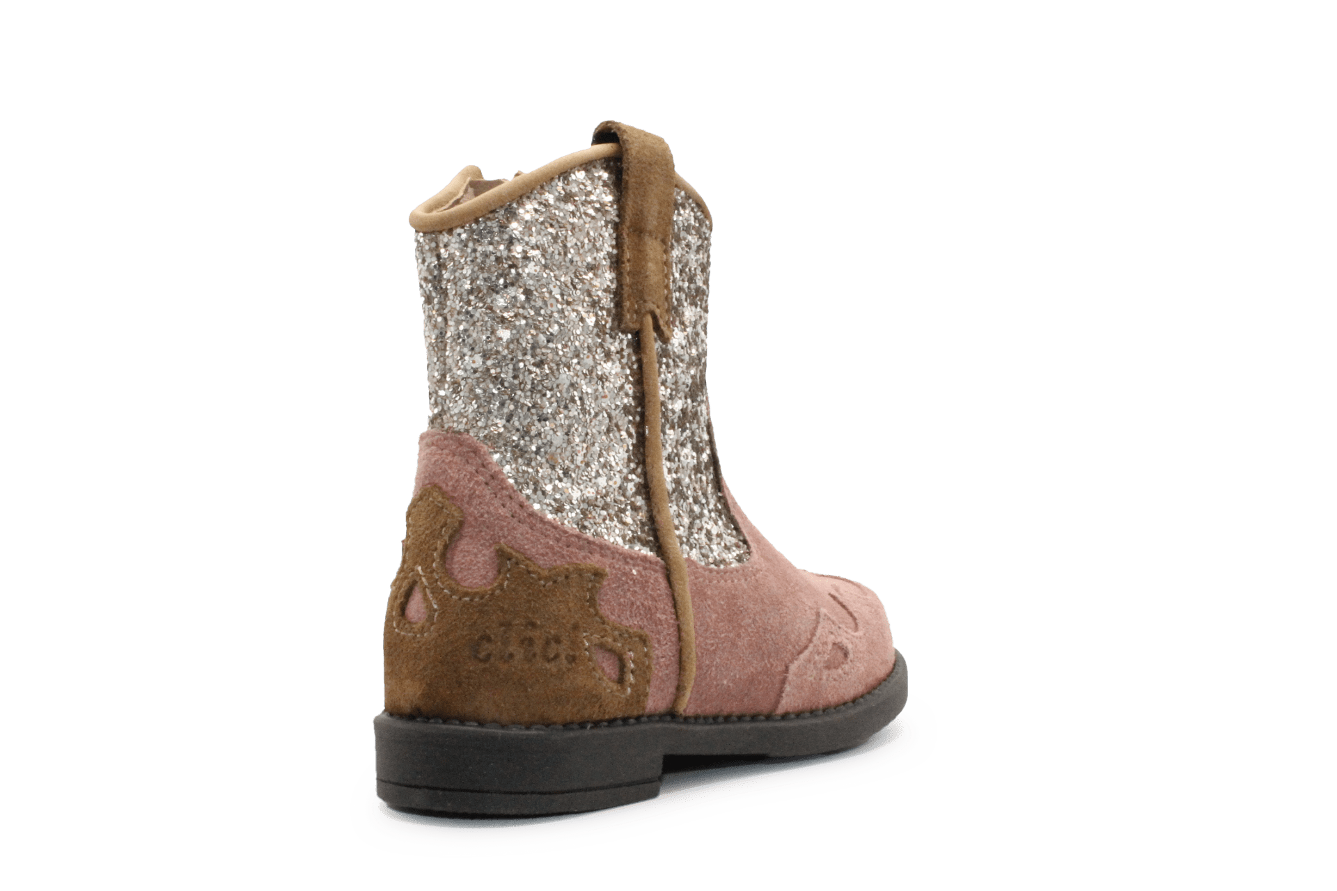 Clic Cowboylaars Meisjes CL - 20716 - Roze Glitter - hatshoe