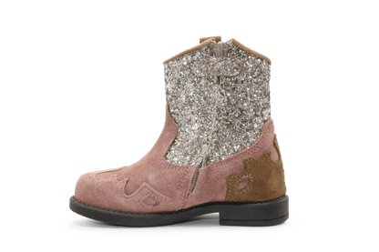 Clic Cowboylaars Meisjes CL - 20716 - Roze Glitter - hatshoe