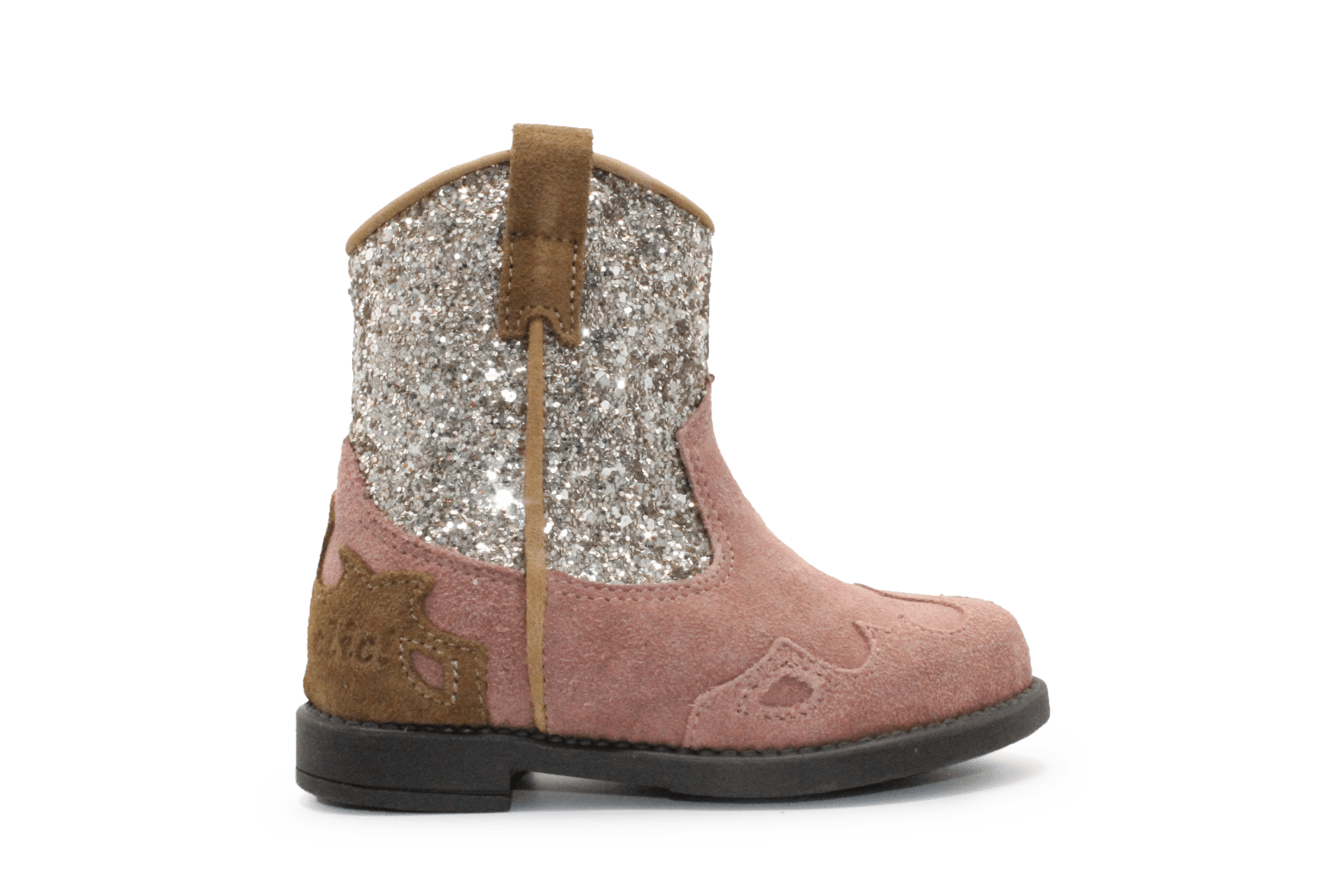 Clic Cowboylaars Meisjes CL-20716 - Roze Glitter