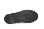 Clic Cowboylaars Meisjes CL - 21102 - Cognac Bloemetjes - hatshoe