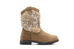 Clic Cowboylaars Meisjes CL-21103- Bruin - hatshoe