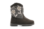 Clic Cowboylaars Meisjes CL-21103- Donkerbruin - hatshoe