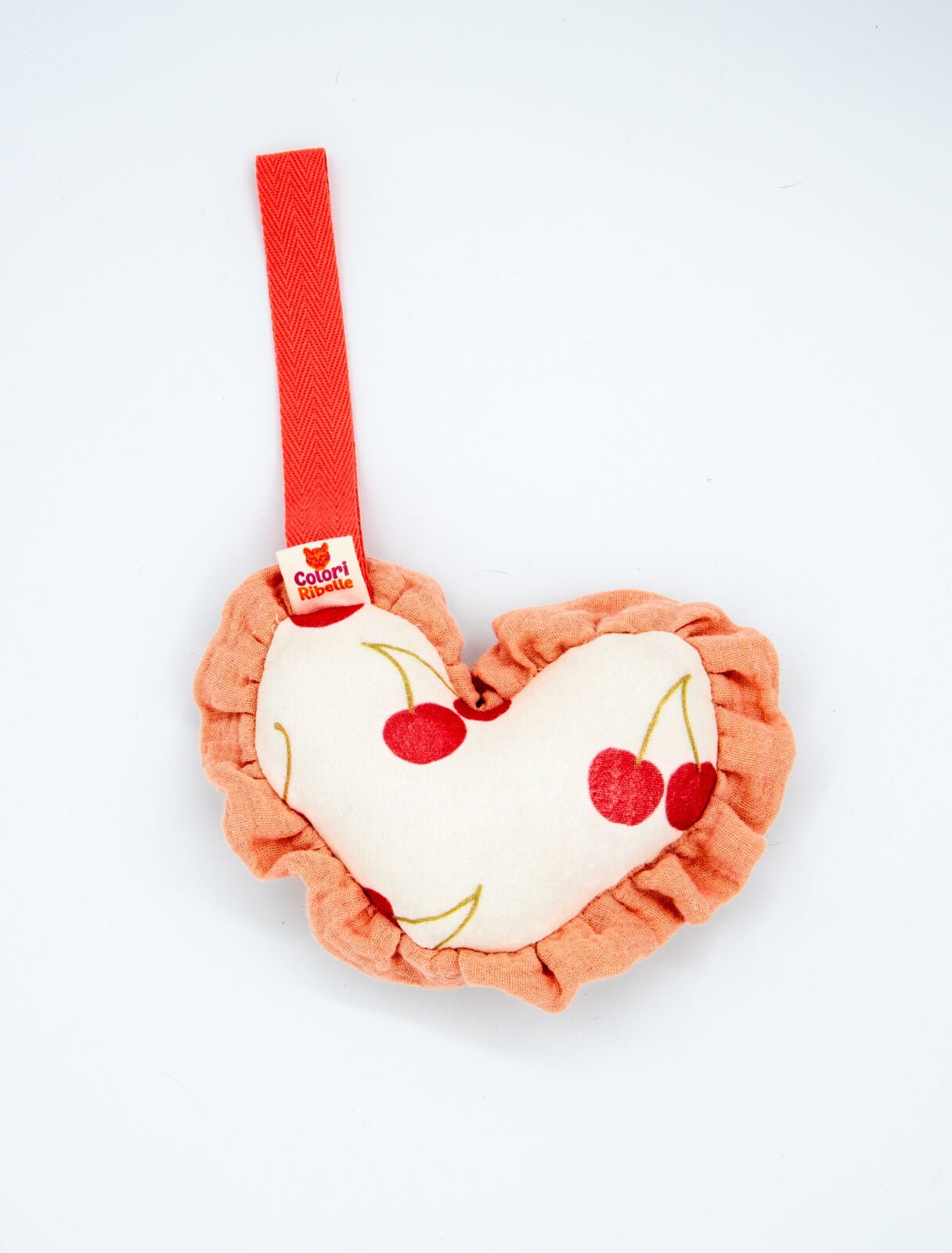 Colori Ribelle Speenknuffel heart cherry - hatshoe