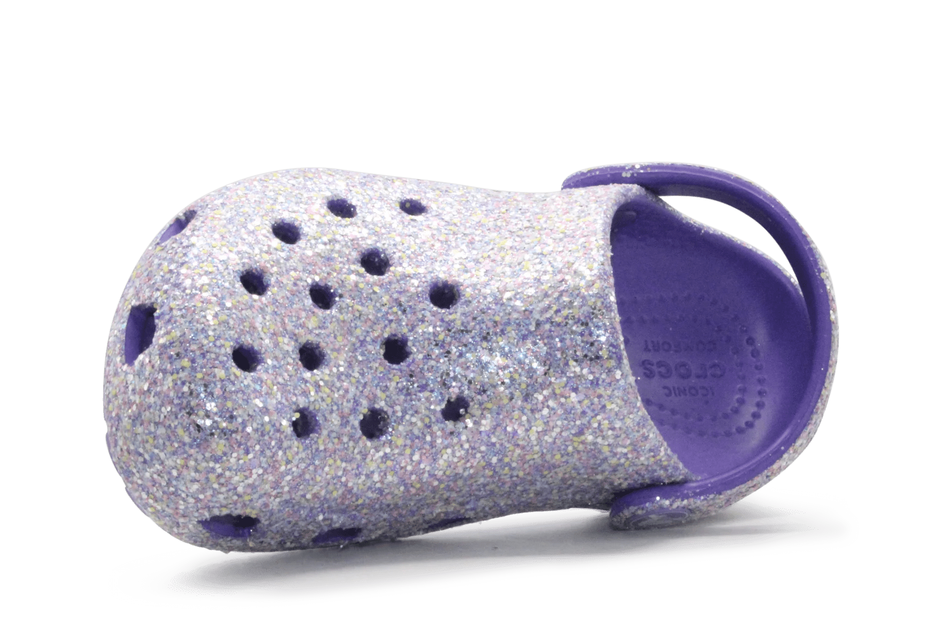 Crocs Classic Clog Fantasy Glitter - Paars - hatshoe