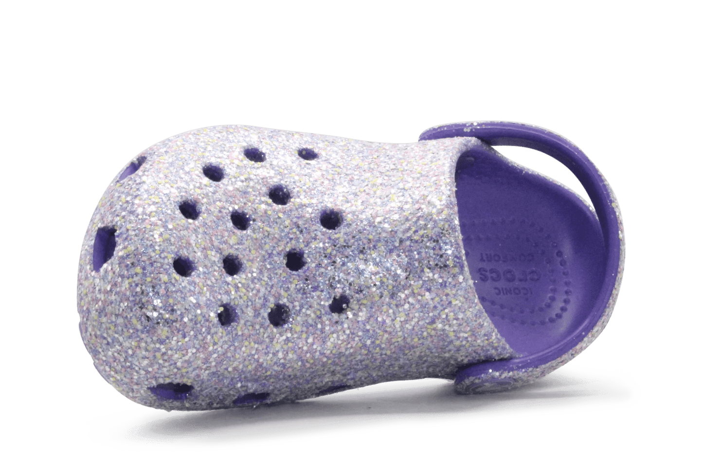 Crocs Classic Clog Fantasy Glitter - Paars - hatshoe