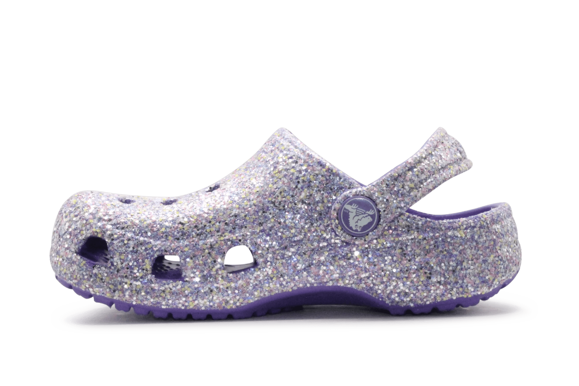 Crocs Classic Clog Fantasy Glitter - Paars - hatshoe