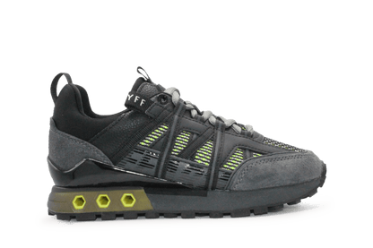 Cruyff Jongens Sneaker Fearia - Zwart Geel - hatshoe