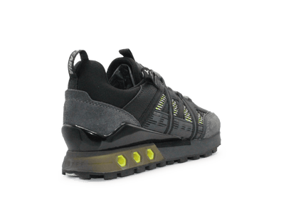 Cruyff Jongens Sneaker Fearia - Zwart Geel - hatshoe