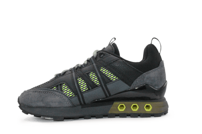 Cruyff Jongens Sneaker Fearia - Zwart Geel - hatshoe