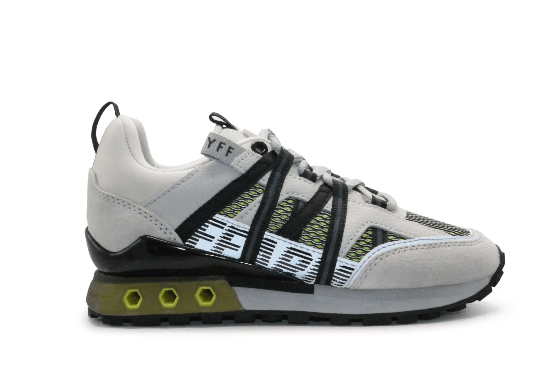 Cruyff Jongens Sneaker Feria Futura - Geel - hatshoe