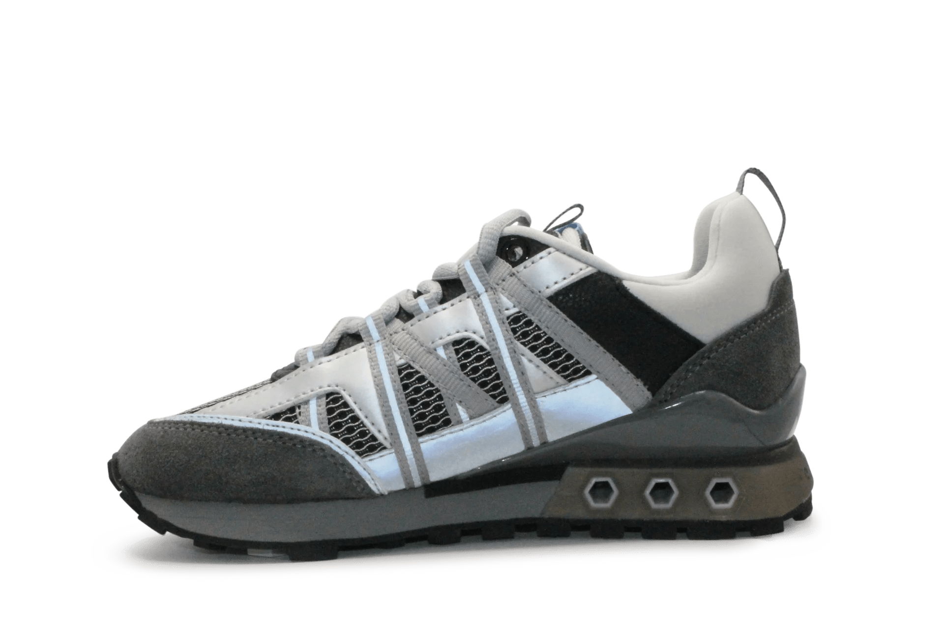 Cruyff Jongens Sneaker Feria Futura - Grijs - hatshoe