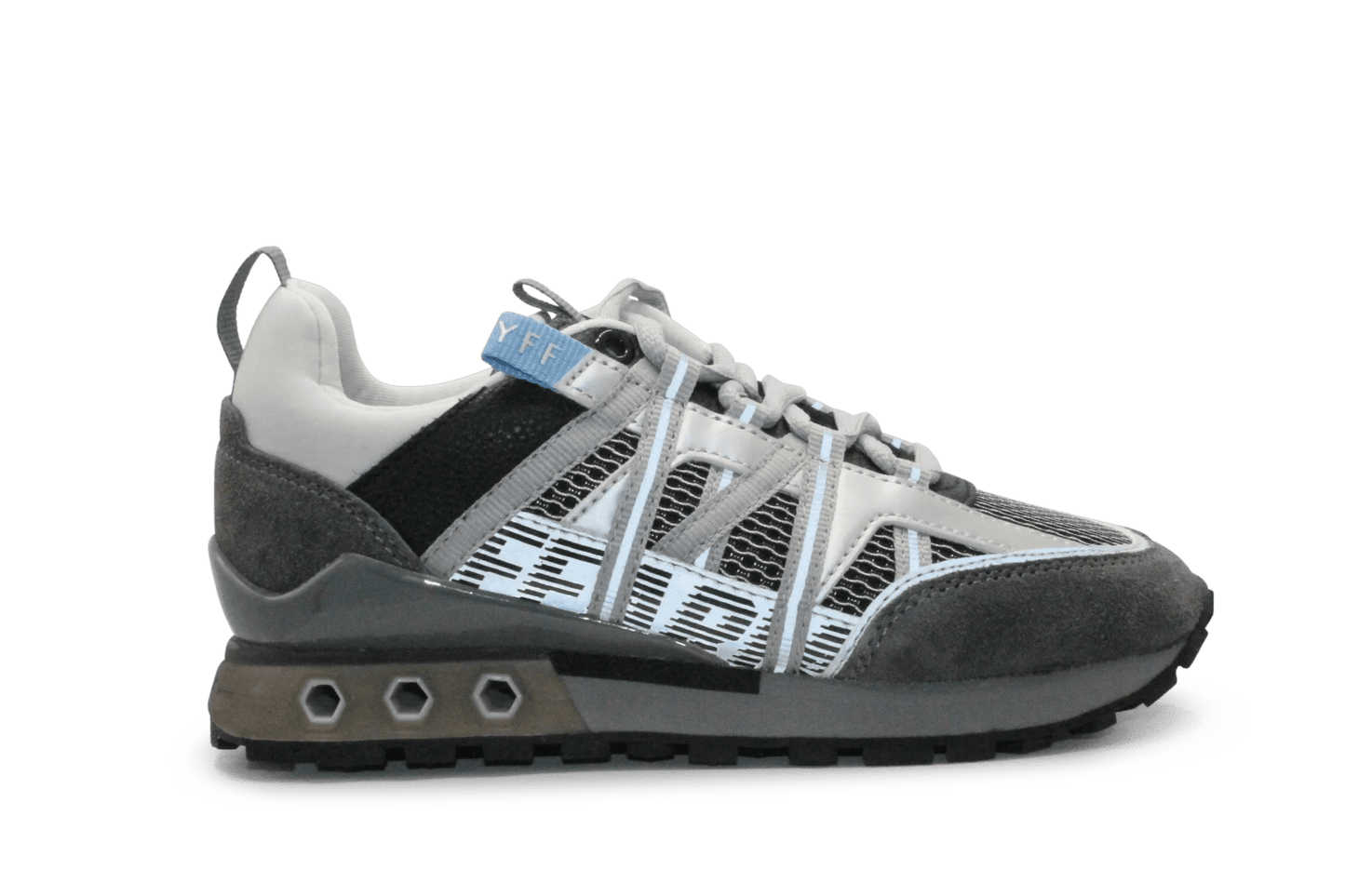 Cruyff Jongens Sneaker Feria Futura - Grijs - hatshoe