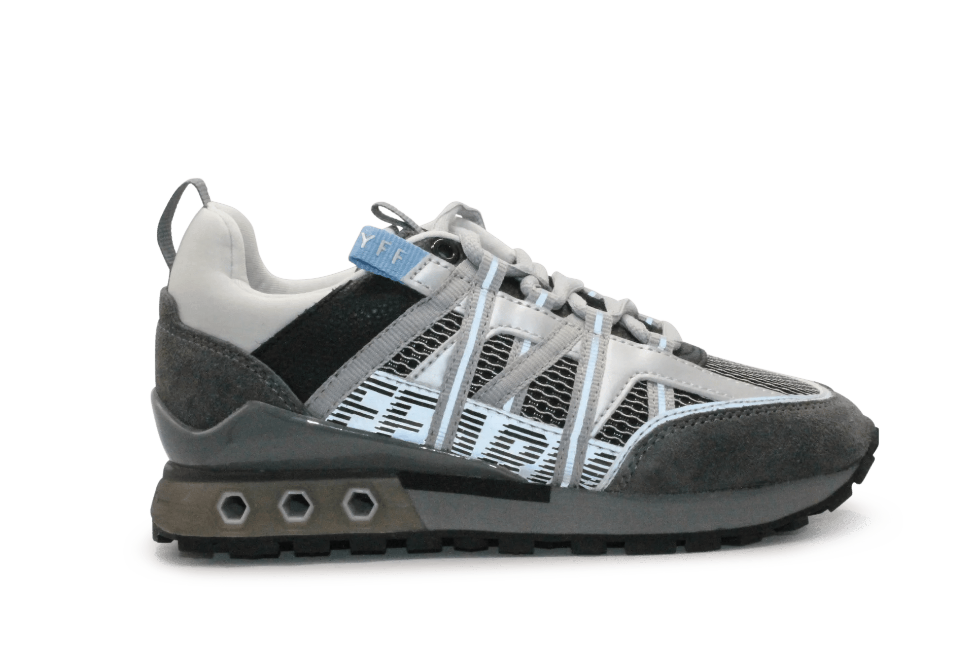 Cruyff Jongens Sneaker Feria Futura - Grijs - hatshoe