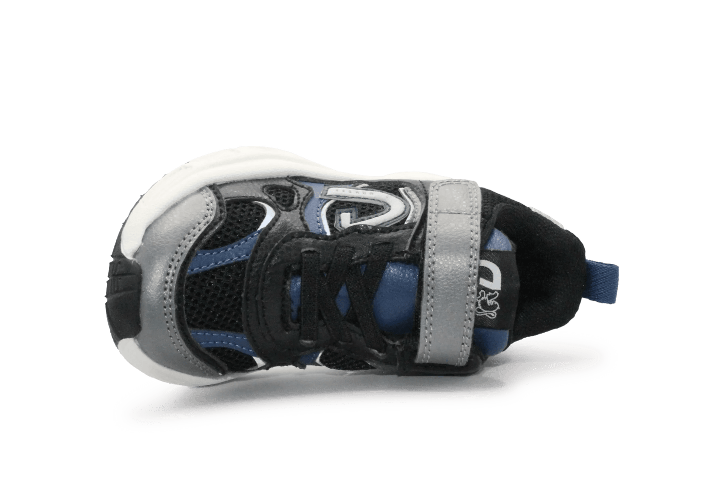 Cruyff Jongens Sneaker Marti Velcro - Blauw Zilver - hatshoe