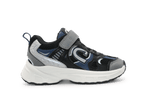 Cruyff Jongens Sneaker Marti Velcro - Blauw Zilver - hatshoe