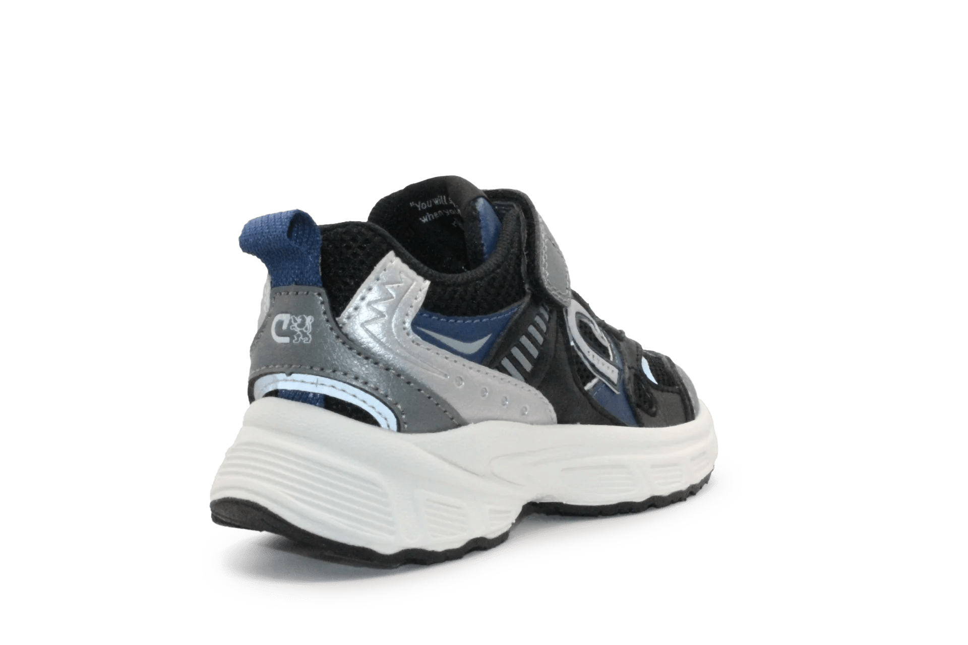 Cruyff Jongens Sneaker Marti Velcro - Blauw Zilver