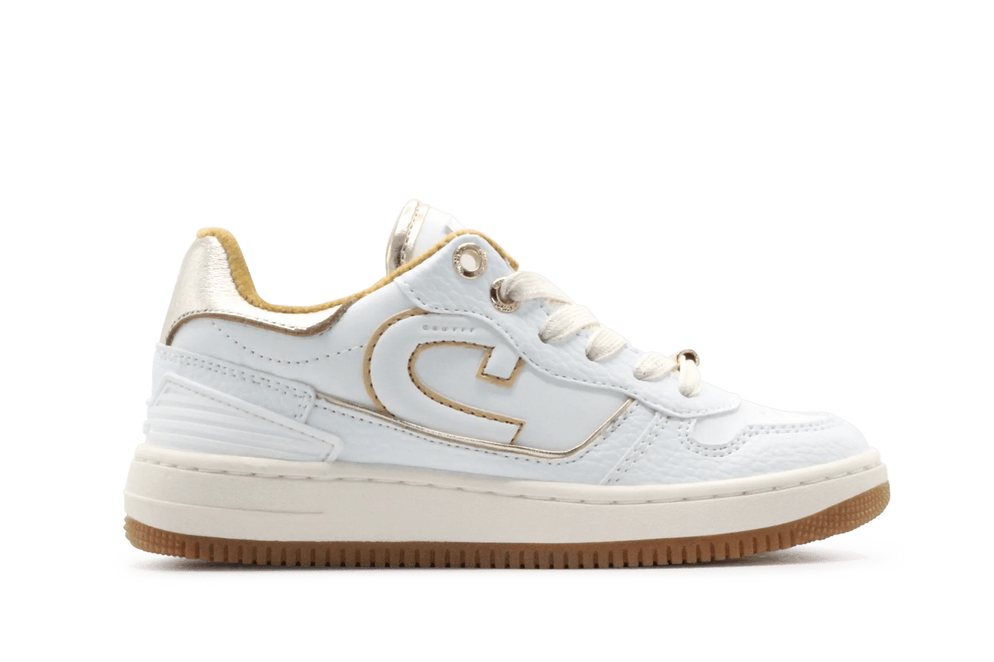Cruyff Meisjes Sneaker Campo Low - Wit Goud - hatshoe