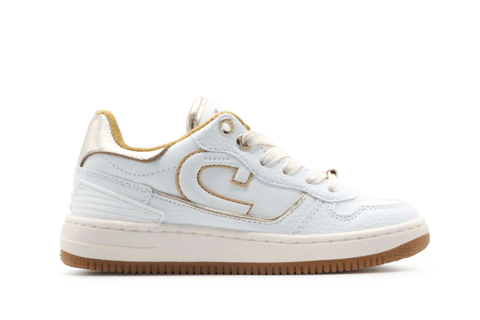 Cruyff Meisjes Sneaker Campo Low - Wit Goud - hatshoe