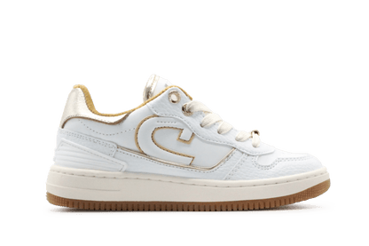 Cruyff Meisjes Sneaker Campo Low - Wit Goud - hatshoe