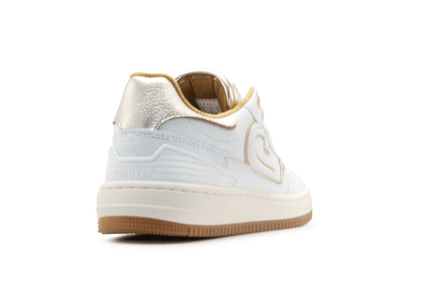 Cruyff Meisjes Sneaker Campo Low - Wit Goud - hatshoe
