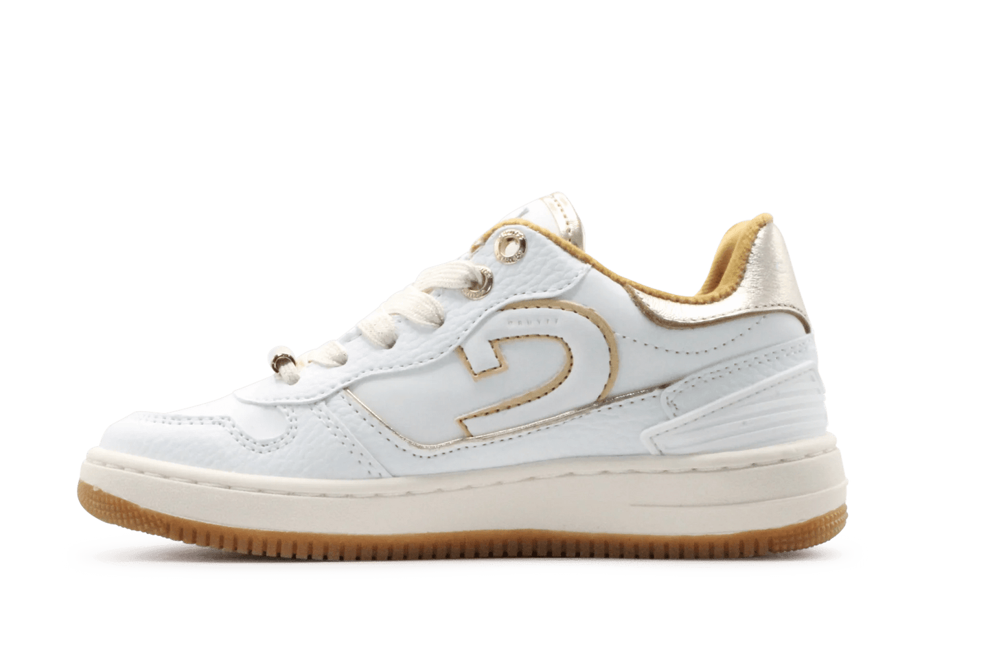 Cruyff Meisjes Sneaker Campo Low - Wit Goud - hatshoe