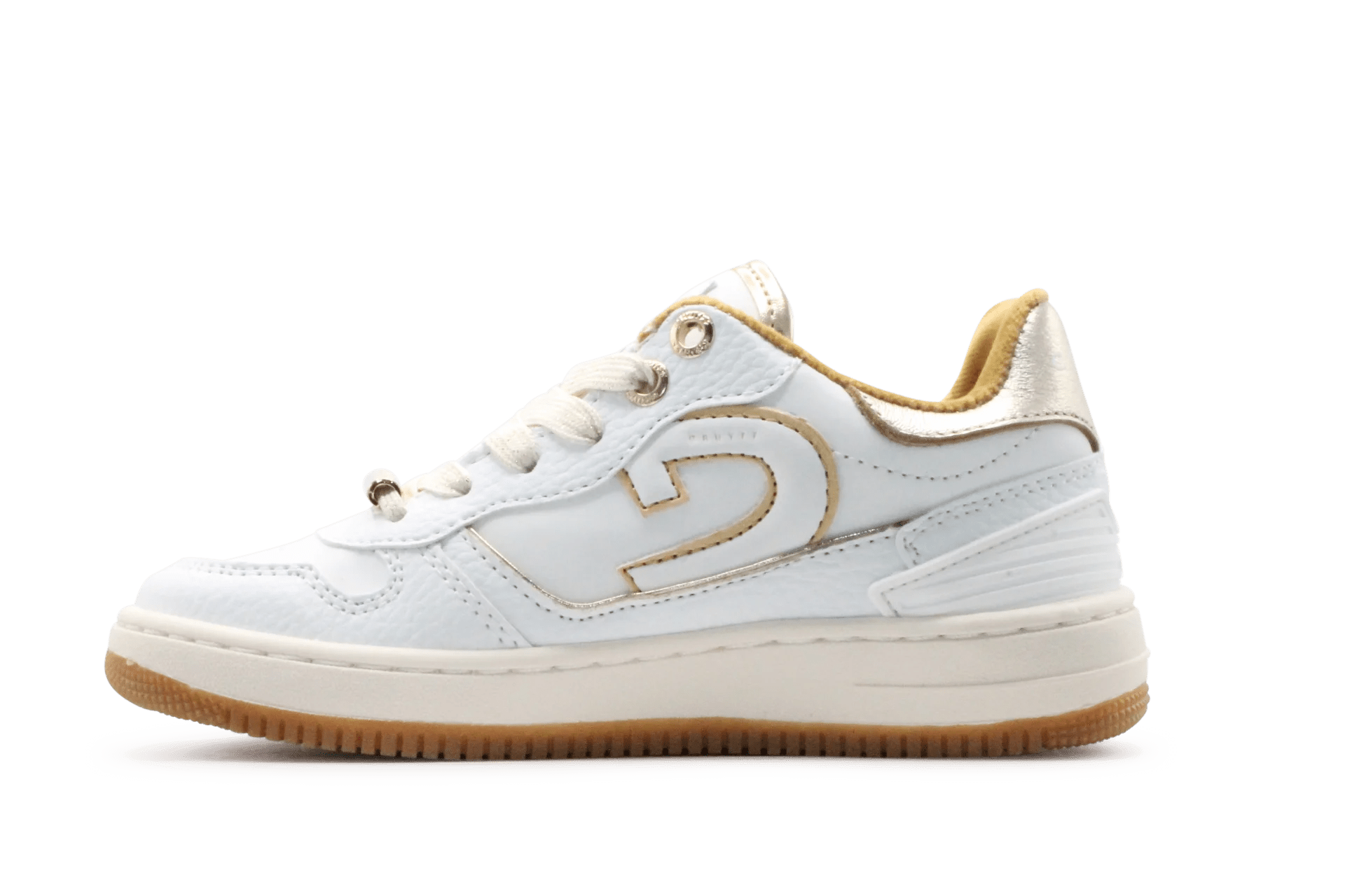 Cruyff Meisjes Sneaker Campo Low - Wit Goud - hatshoe