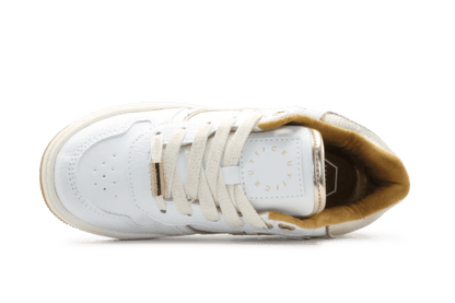 Cruyff Meisjes Sneaker Campo Low - Wit Goud - hatshoe