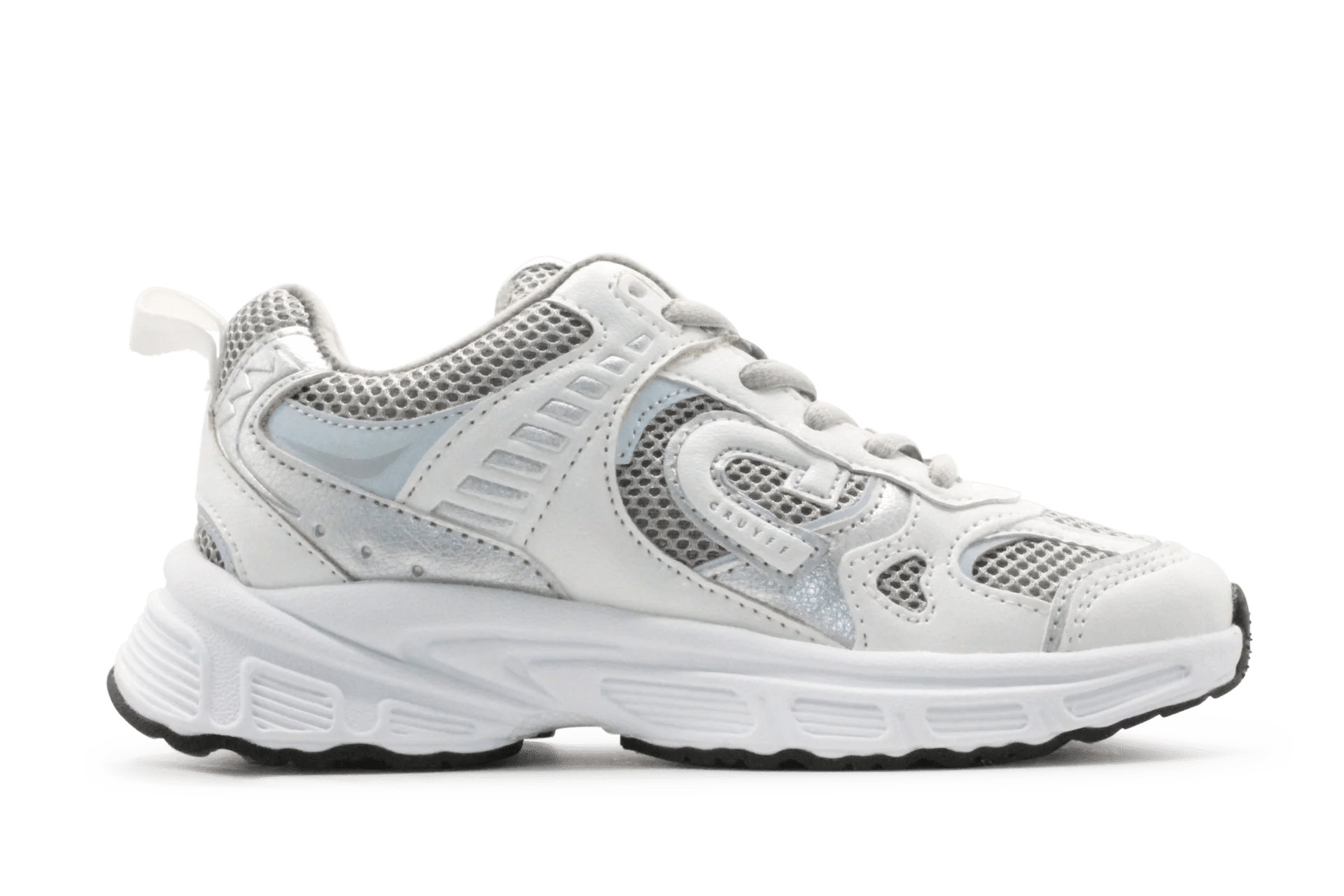 Cruyff Meisjes Sneaker Sporty - Silver - hatshoe
