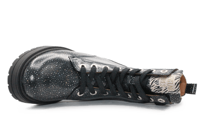 Develab Bedeltjes boots - Navy Glitter - hatshoe
