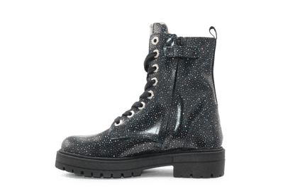 Develab Bedeltjes boots - Navy Glitter - hatshoe
