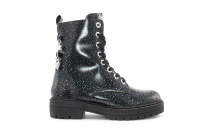 Develab Bedeltjes boots - Navy Glitter - hatshoe