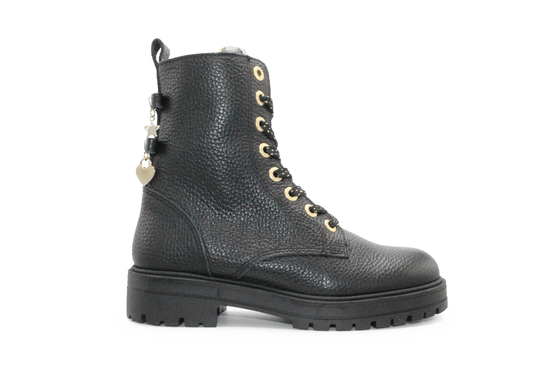 Develab Bedeltjes boots - Zwart