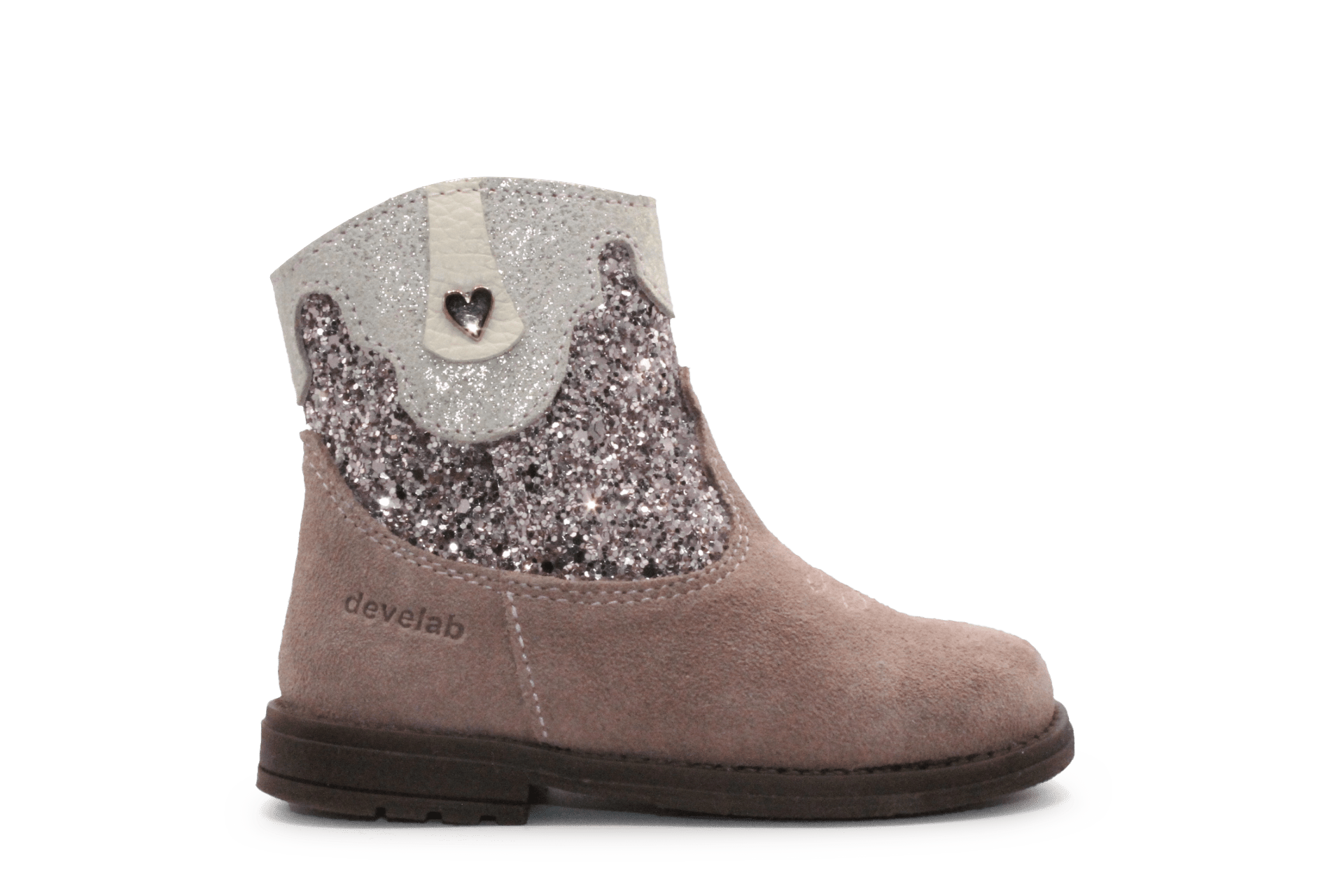 Develab Cowboyboots meisjes 47084 - Roze - hatshoe