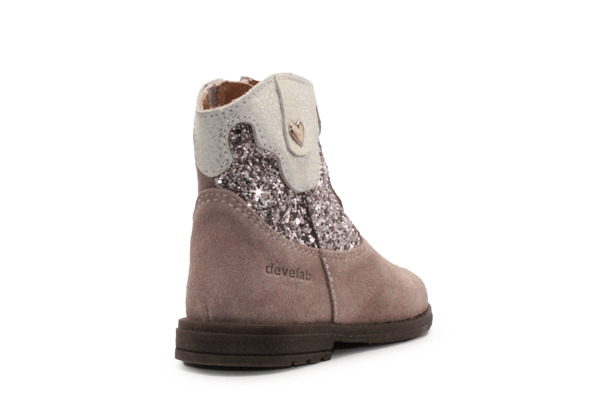 Develab Cowboyboots meisjes 47084 - Roze - hatshoe