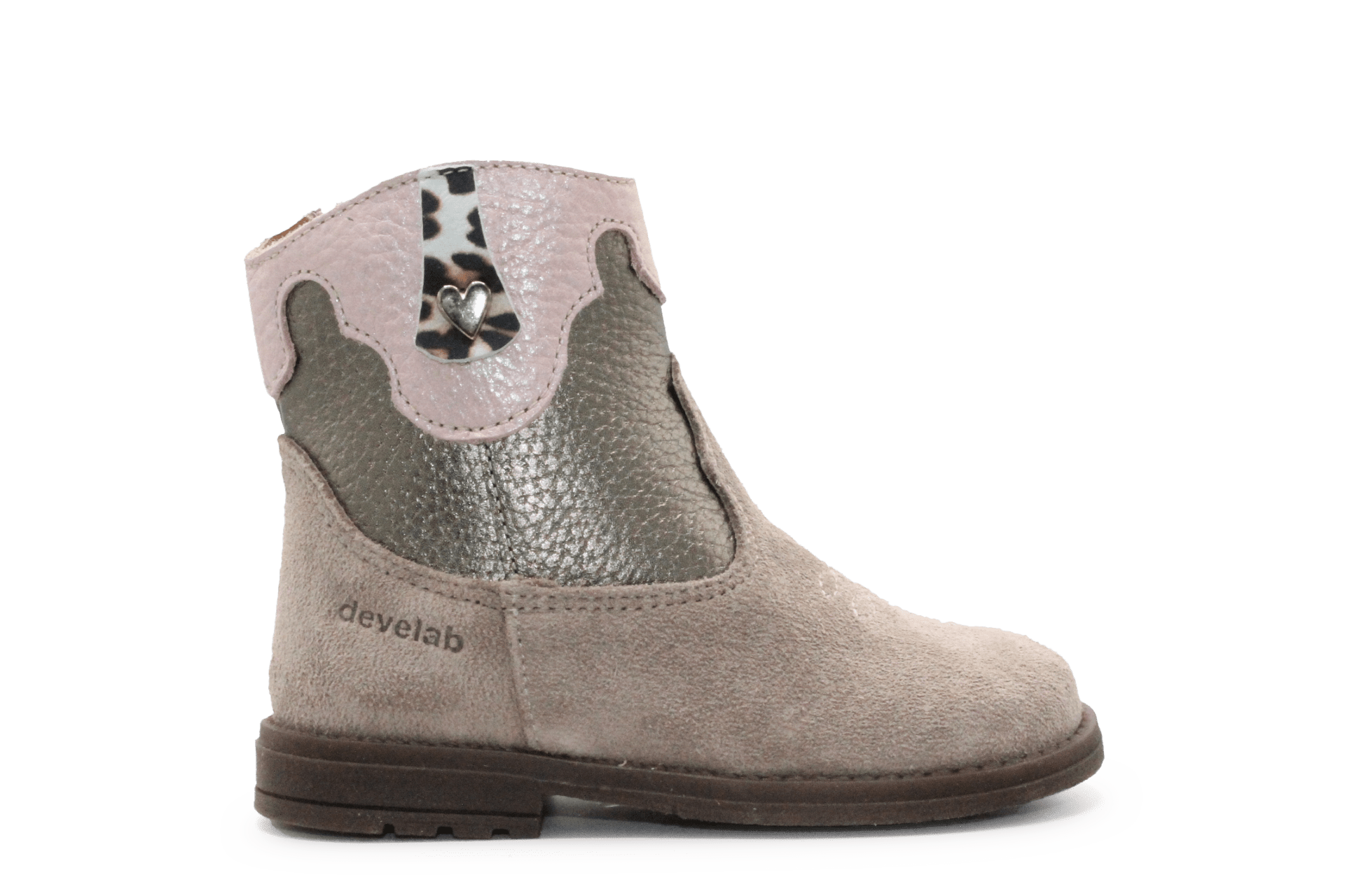 Develab Cowboyboots meisjes 47084 - Taupe