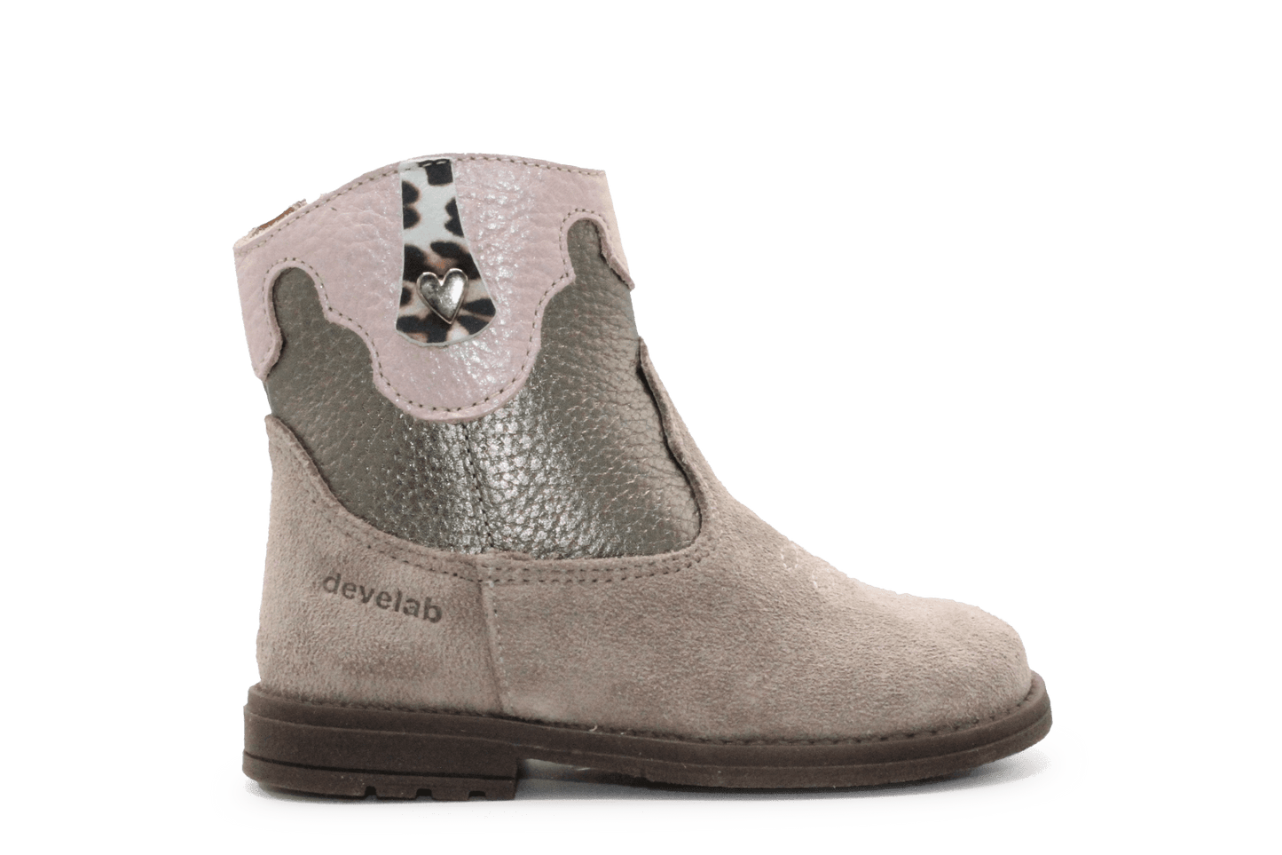 Develab Cowboyboots meisjes 47084 - Taupe - hatshoe