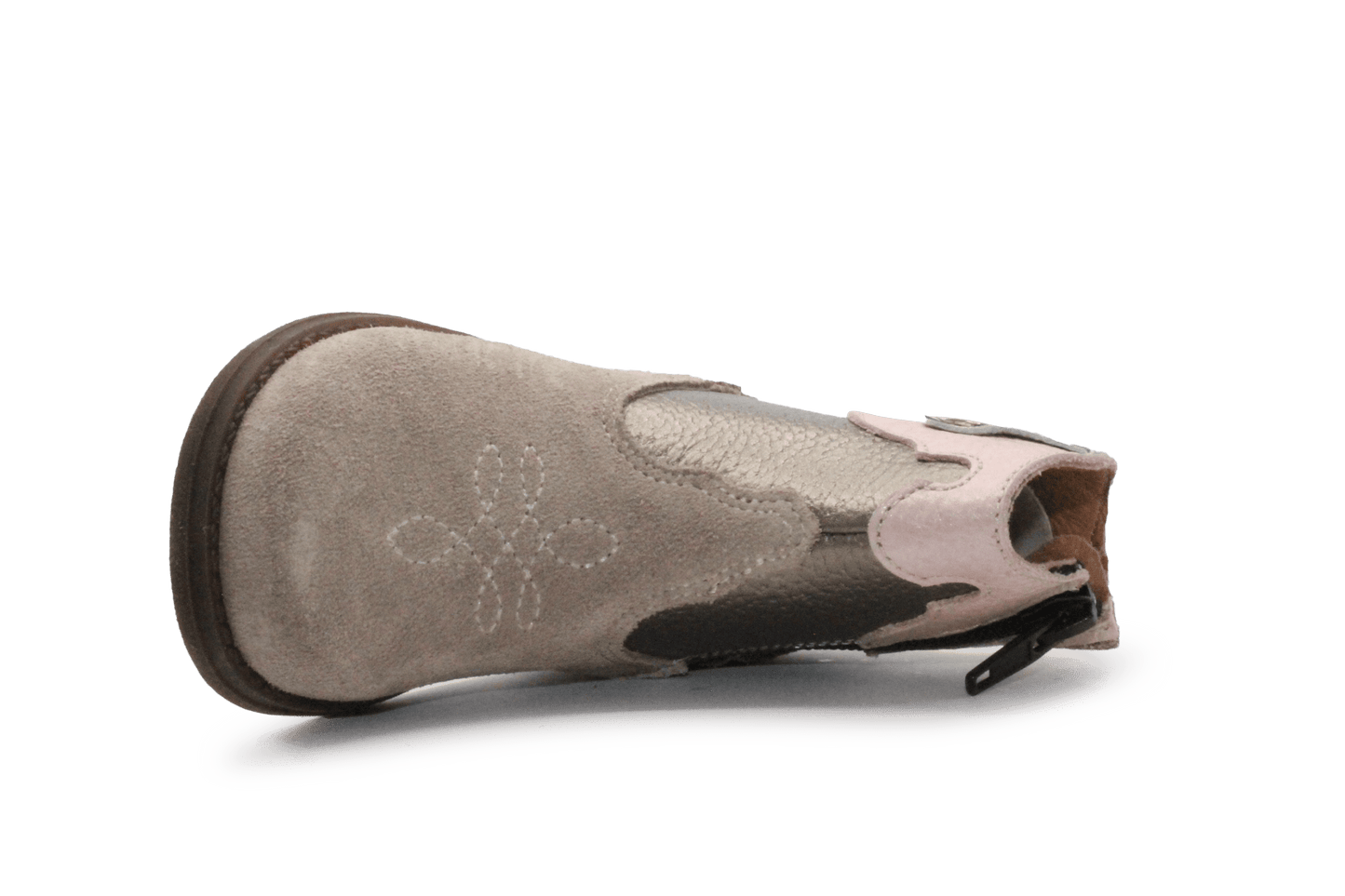 Develab Cowboyboots meisjes 47084 - Taupe - hatshoe
