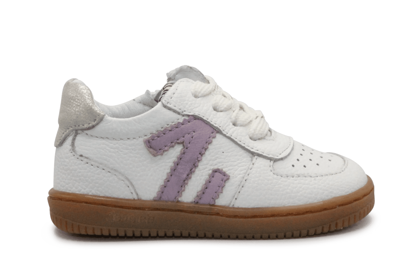 Develab Eerste Loopschoen 44430 - wit - hatshoe