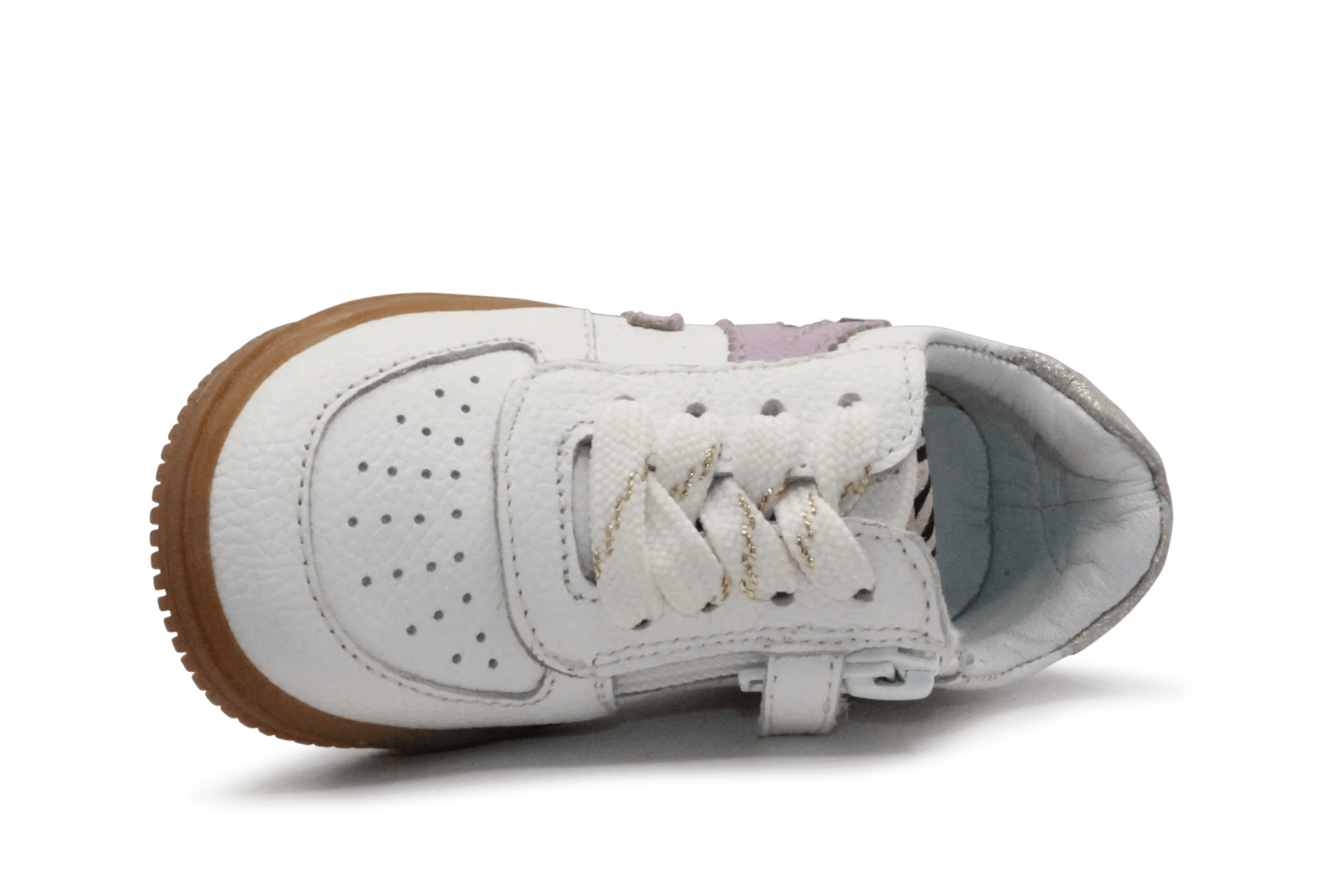 Develab Eerste Loopschoen 44430 - wit - hatshoe